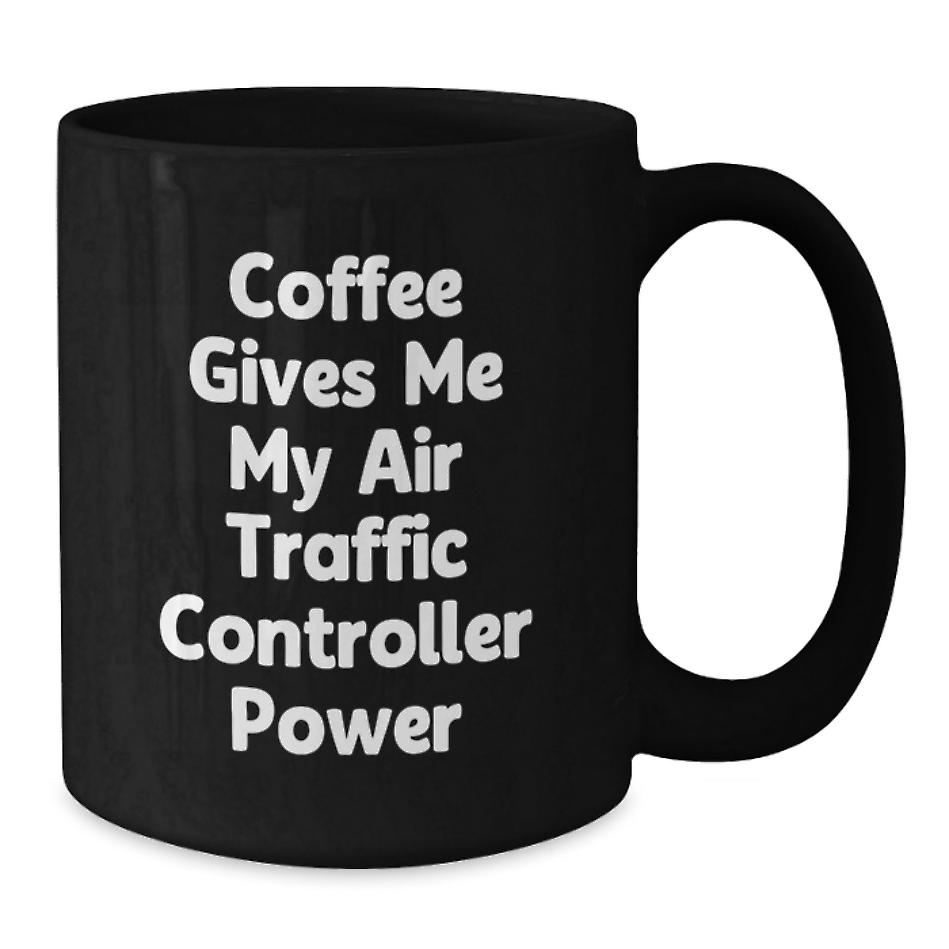Funny Air Traffic Controller Gifts from Friends for Christmas Unique Air Traffic Controller Black Coffee Mugs - Additional