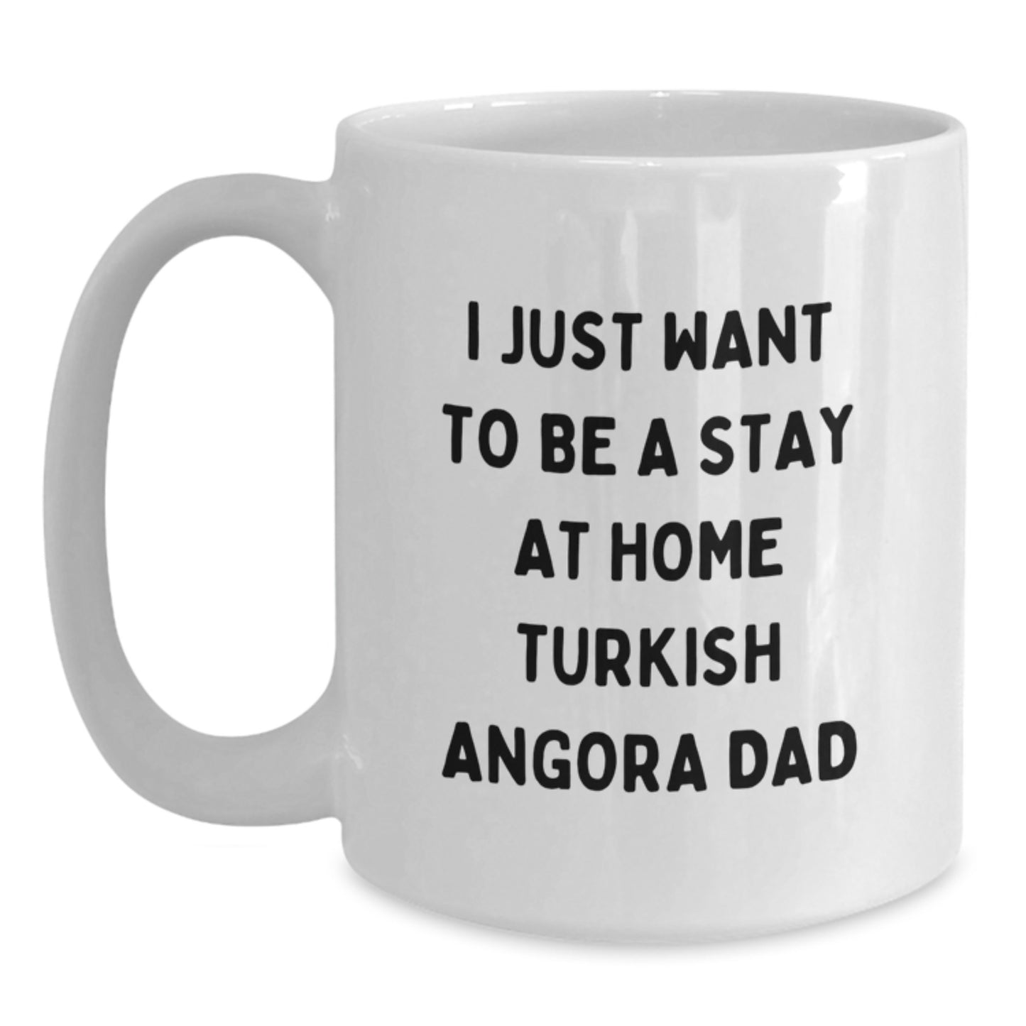Funny Turkish Angora Cat Dad Gifts from Men to Turkish Angora Cat Lover for Christmas Unique Presents - Main