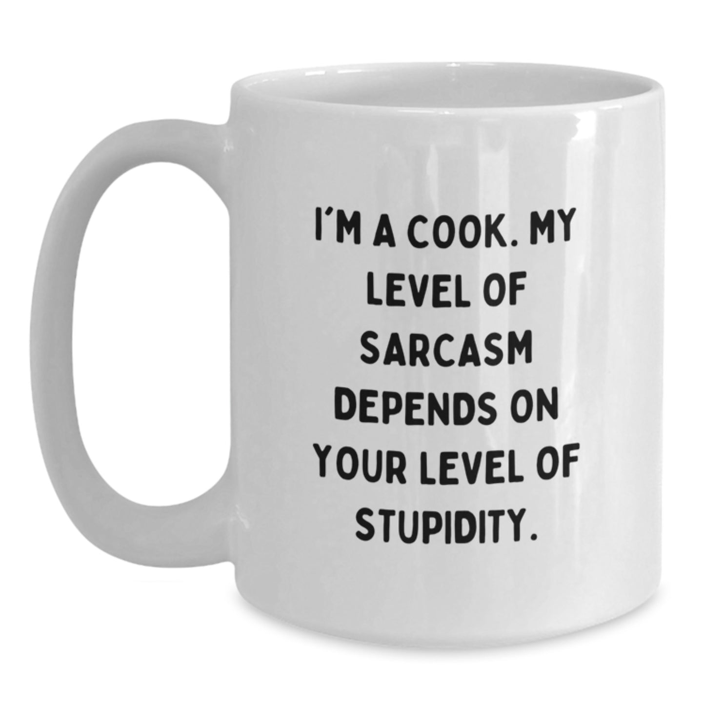 Funny Cook Quotes White Coffee Mugs for Graduation Unique Gifts from Friends to Men, Funny White Mug for Cook, Inspirational Coffee Mug for Graduation - Main
