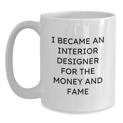 Funny Interior Designer Mugs Gifts from Friends for Christmas Unique Interior Designer Gifts - Main