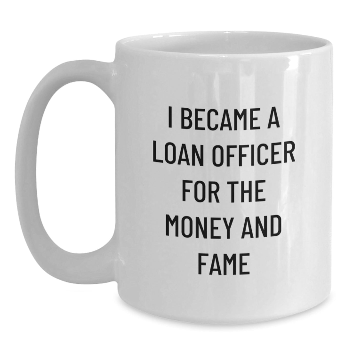 Funny Loan Officer Christmas Unique Gift Unique White Coffee Mug for Men, Women, Family, Friends, Coworkers - Main