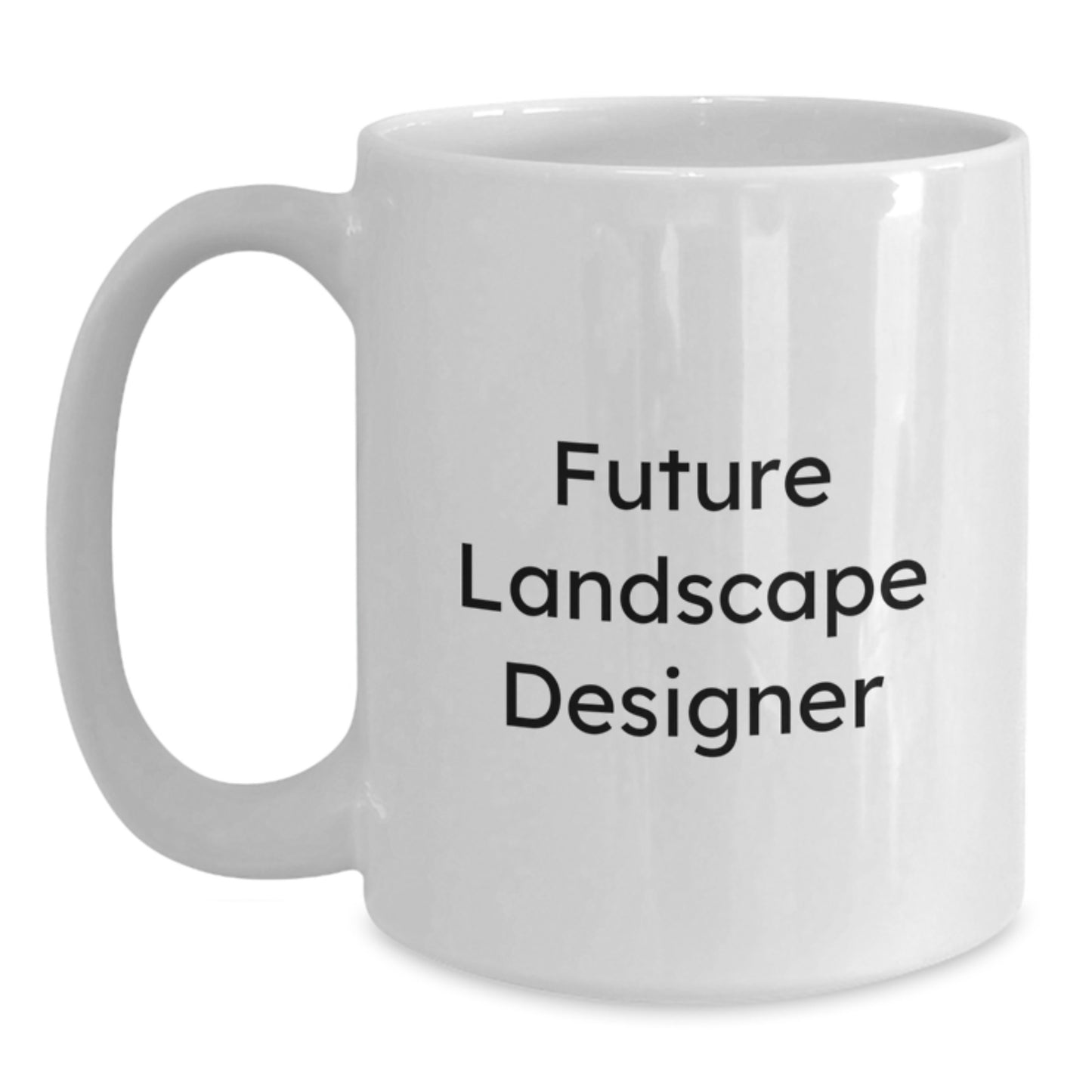 Funny Future Landscape Designer White Coffee Mug Gifts from Family for Him or Her, Unique Christmas Unique Gifts - Main