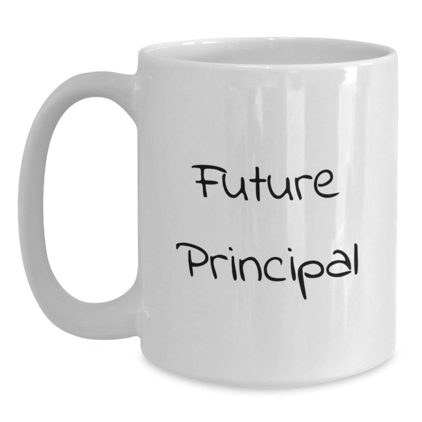 Funny Principal Quotes White Coffee Mugs Gifts from Friends for Principal Christmas Unique Gifts - Main