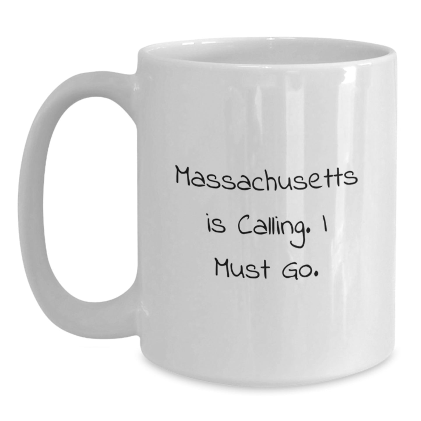 Massachusetts White Coffee Mug Gifts from Friends and Family for Christmas Unique Presents - Main