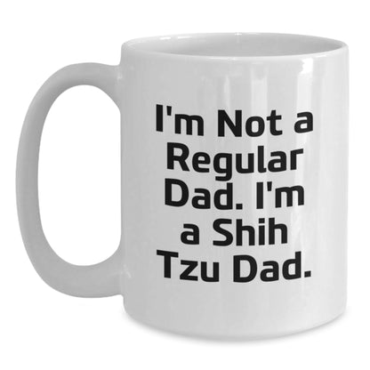 Funny Shih Tzu Dog Lover Gifts from Men to Family for Christmas Unique Mug - Main