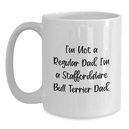 Funny Staffordshire Bull Terrier Dog Dad Gifts for Men Women Friends Family Christmas Unique Presents - Main