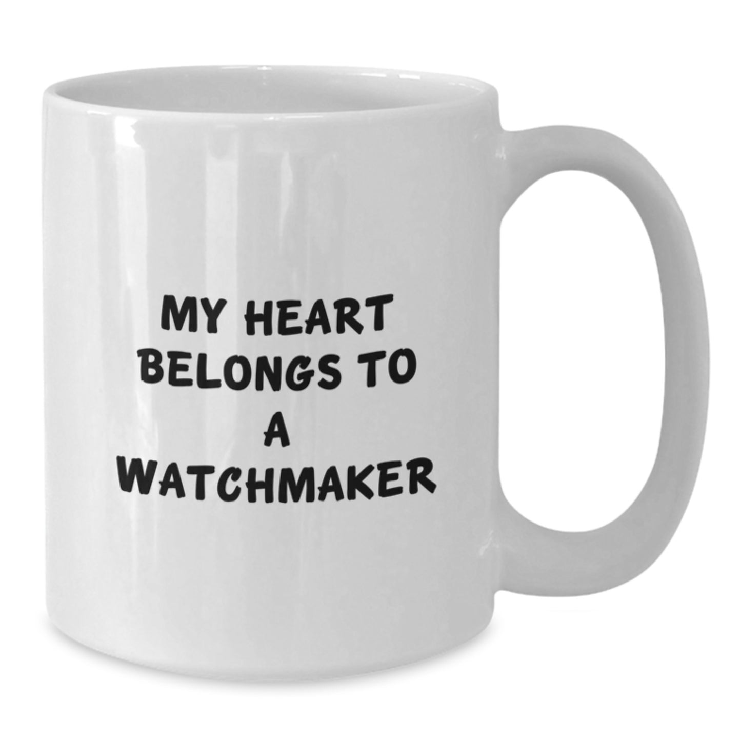 Funny Watchmaker White Coffee Mug Gifts from Men to Watchmaker Friends - Additional