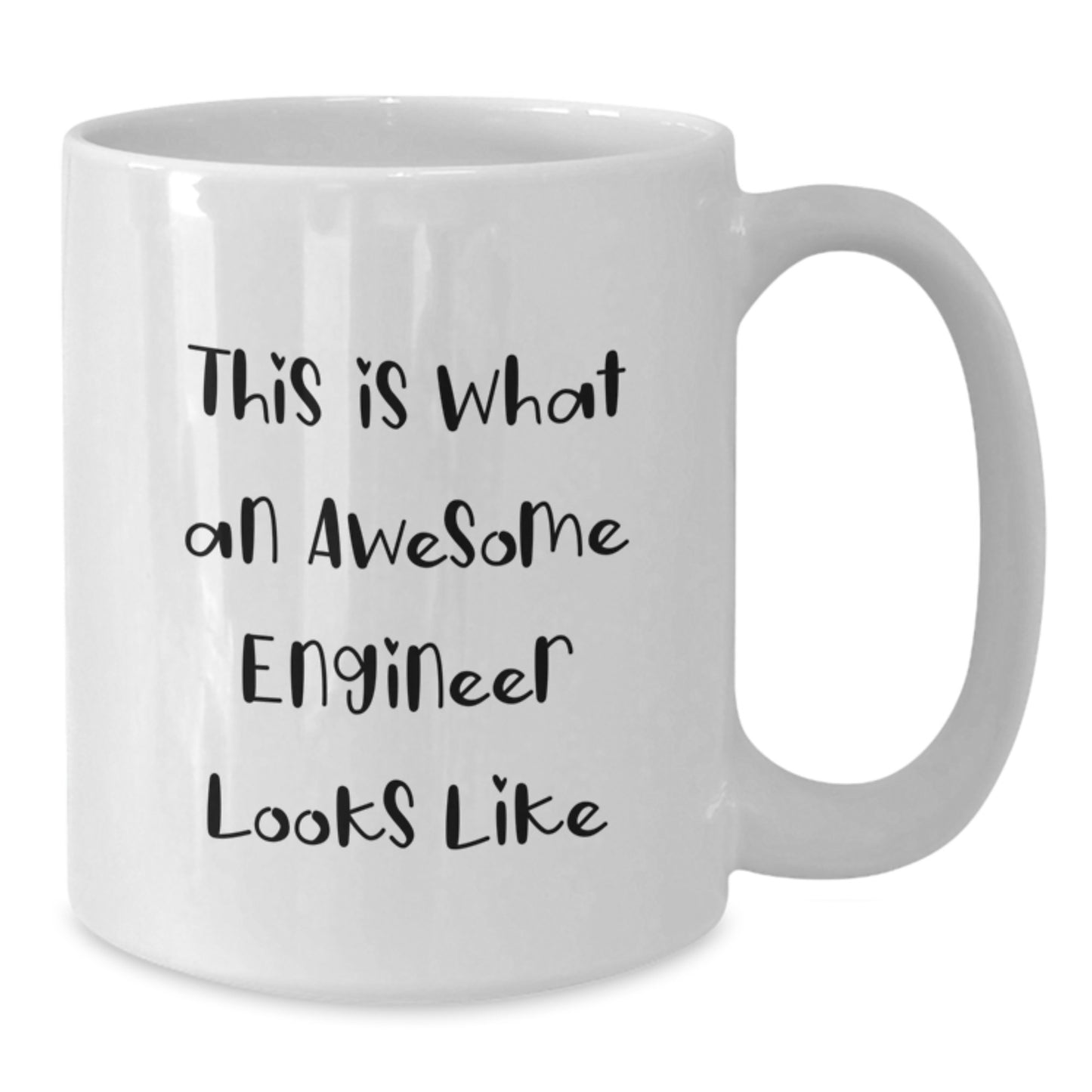 Gifts for Engineer Friends, Funny Engineer White Coffee Mug, Valentine's Unique Gifts from Men - Additional