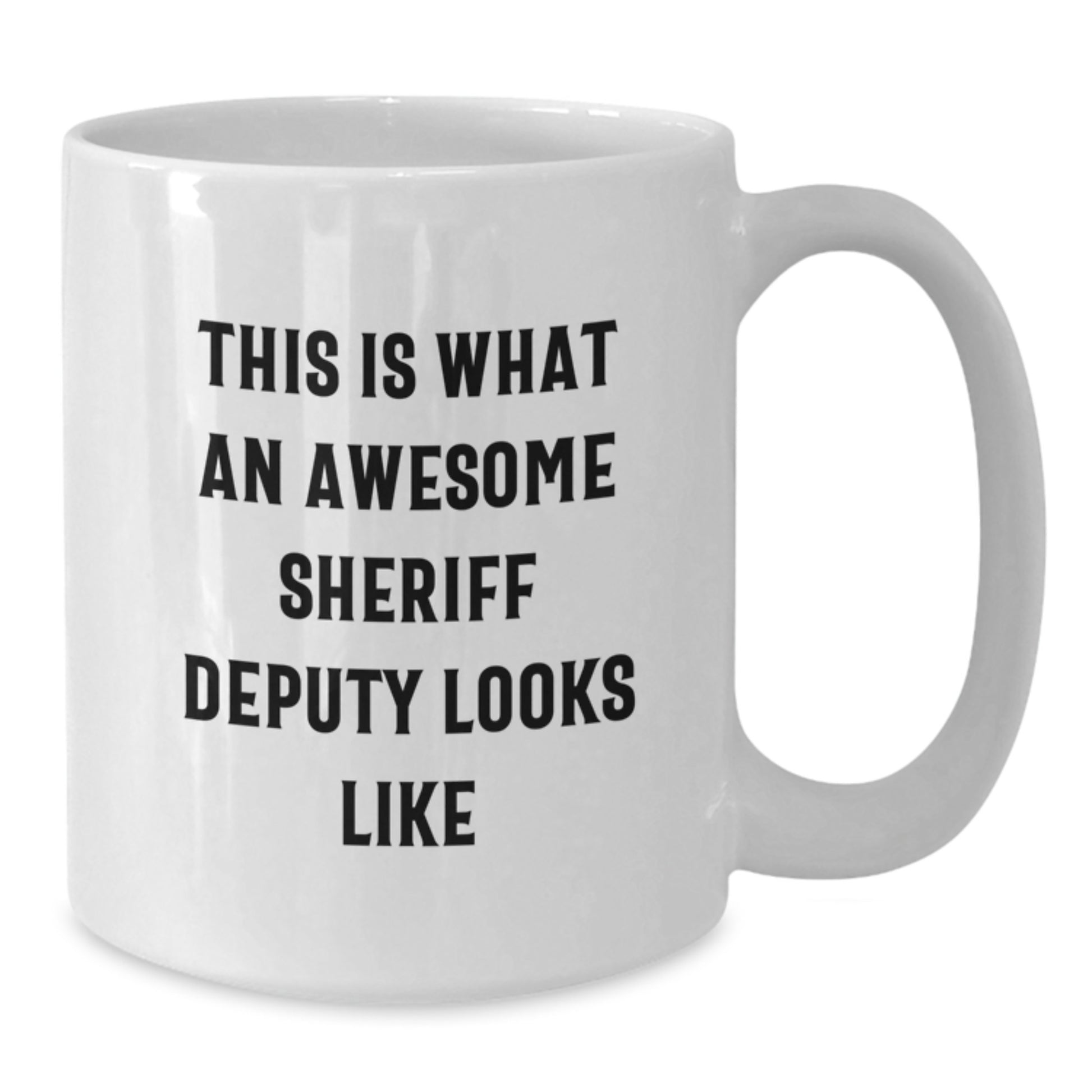 Funny Sheriff Deputy Quotes Gifts from Men to Sheriff Deputy on Christmas Unique Gifts - Additional