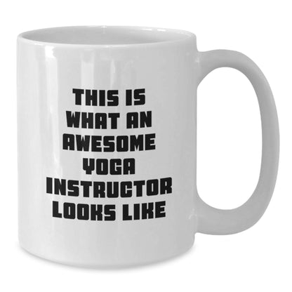Funny Yoga Instructor Gifts for Men from Friends on Christmas Unique - Additional