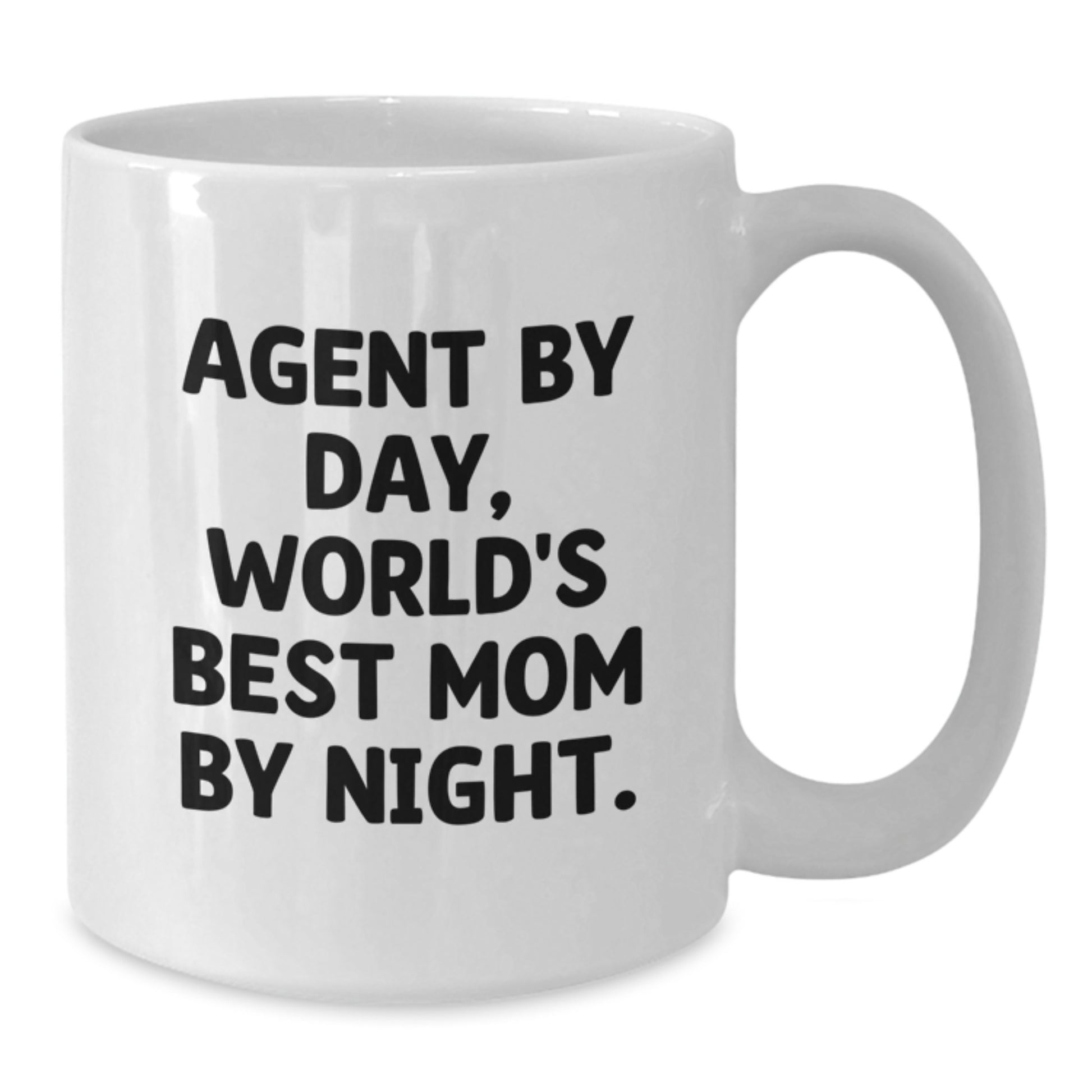 Funny Agent Gifts from Mom, White Coffee Mug for Agents, Christmas Unique Agent Mugs - Additional