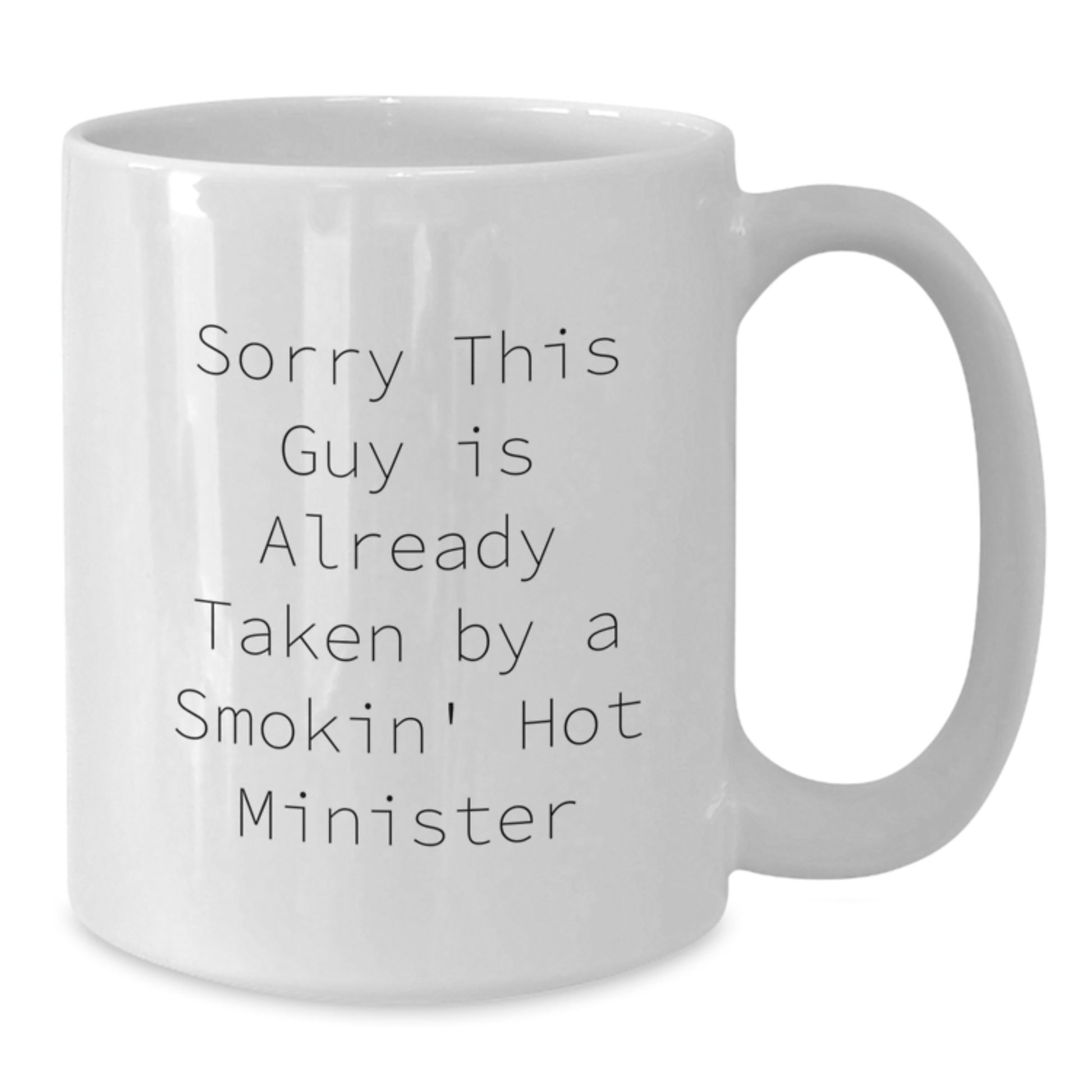 Funny Minister White Coffee Mug - Gifts from Friends to Minister - Birthday Unique Gifts for Minister - Additional