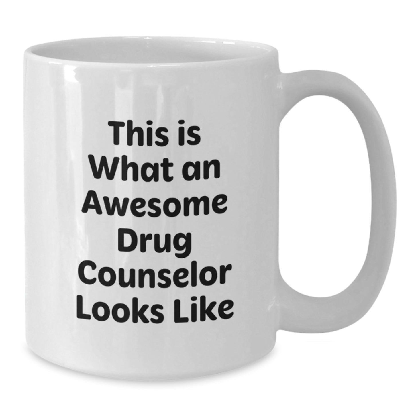 Funny Gifts from Friends and Family to Awesome Drug Counselors, White Coffee Mugs for Valentine's, Unique Drug Counselor Appreciation Mugs - Additional