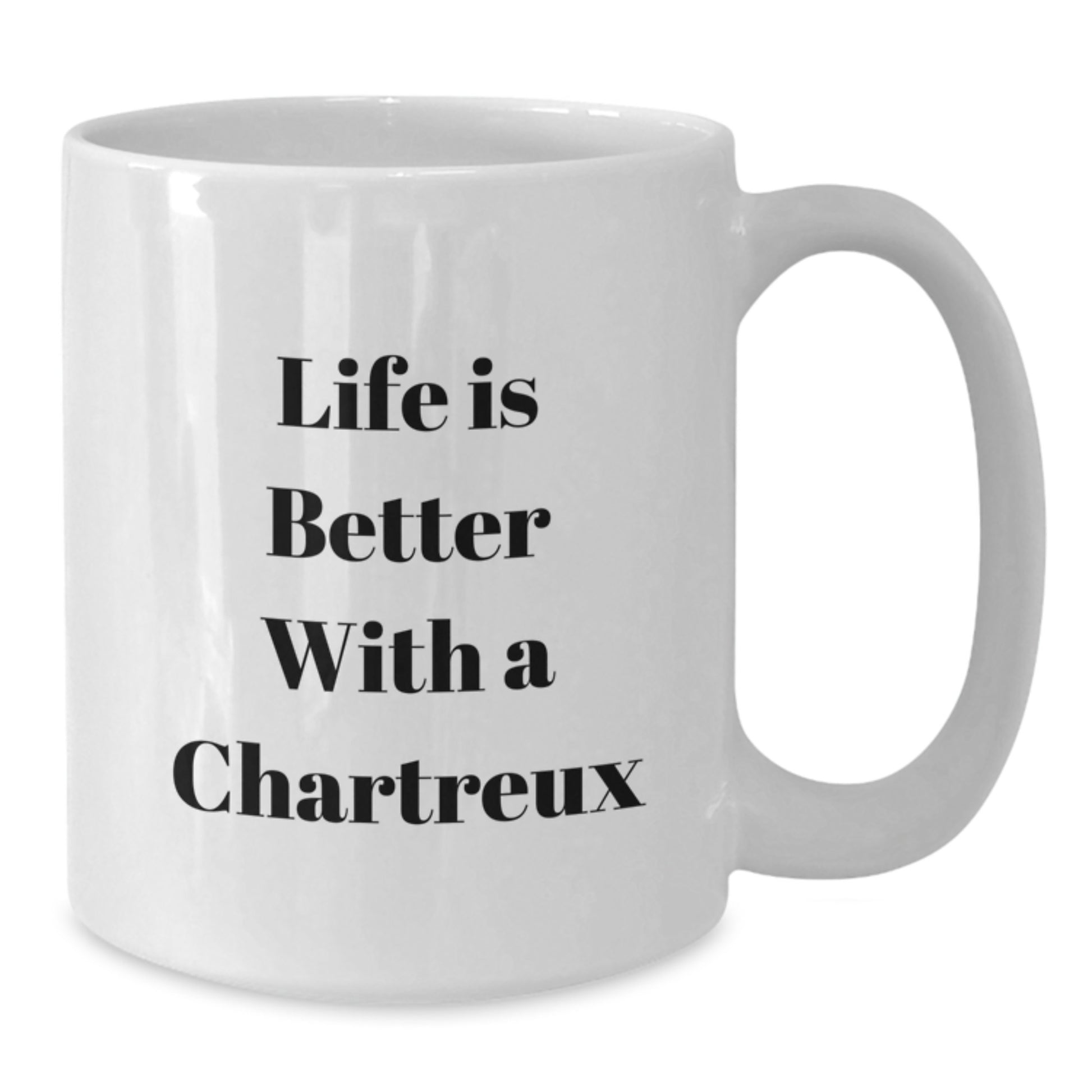 Funny Chartreux Cat Gifts from Friends - Life Is Better With A Chartreux, White Coffee Mug for Birthday, Chartreux Cat Lovers, Men, Women, Family - Additional