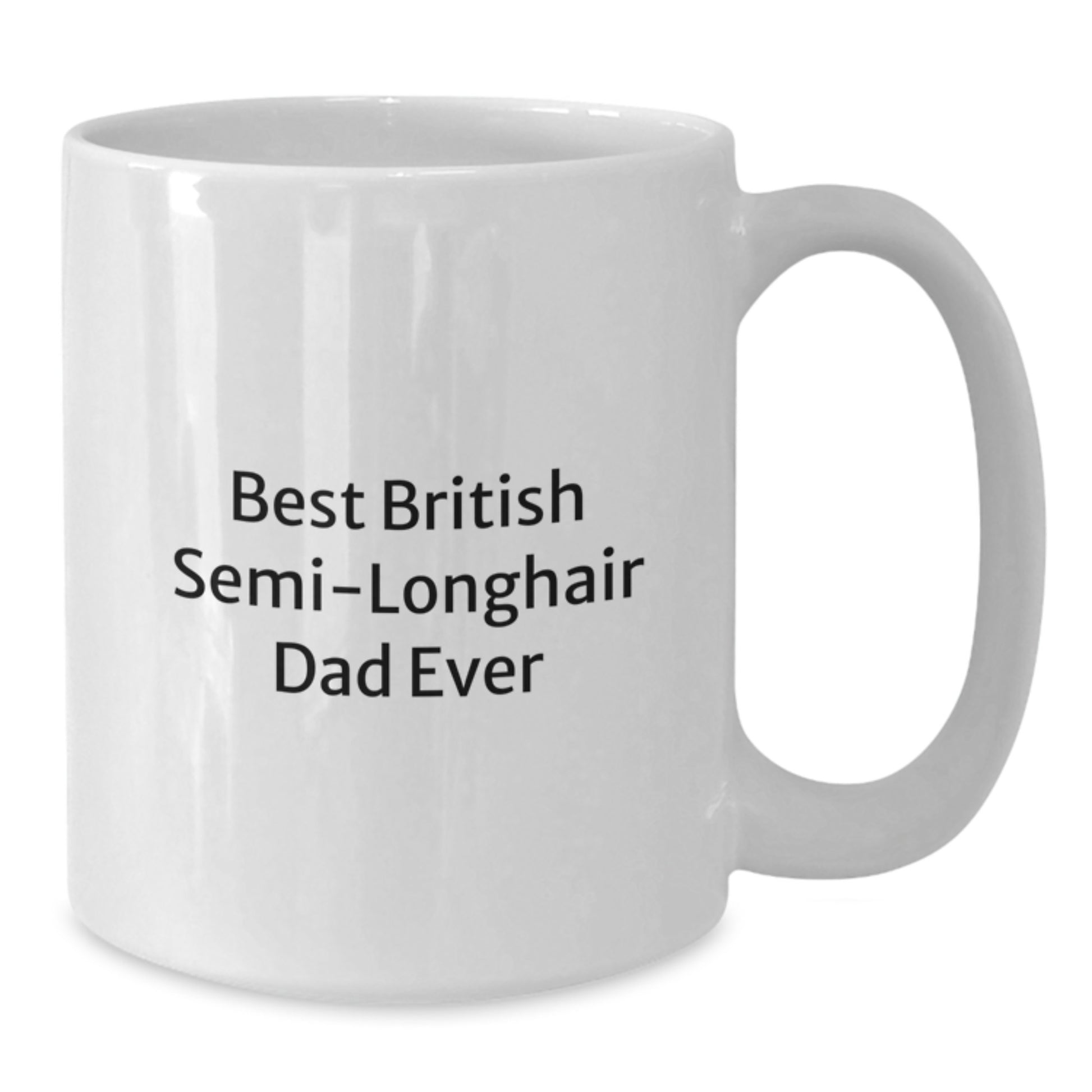 Funny British Semi-longhair Cat Gifts for Men from Friends Birthday Unique - Additional