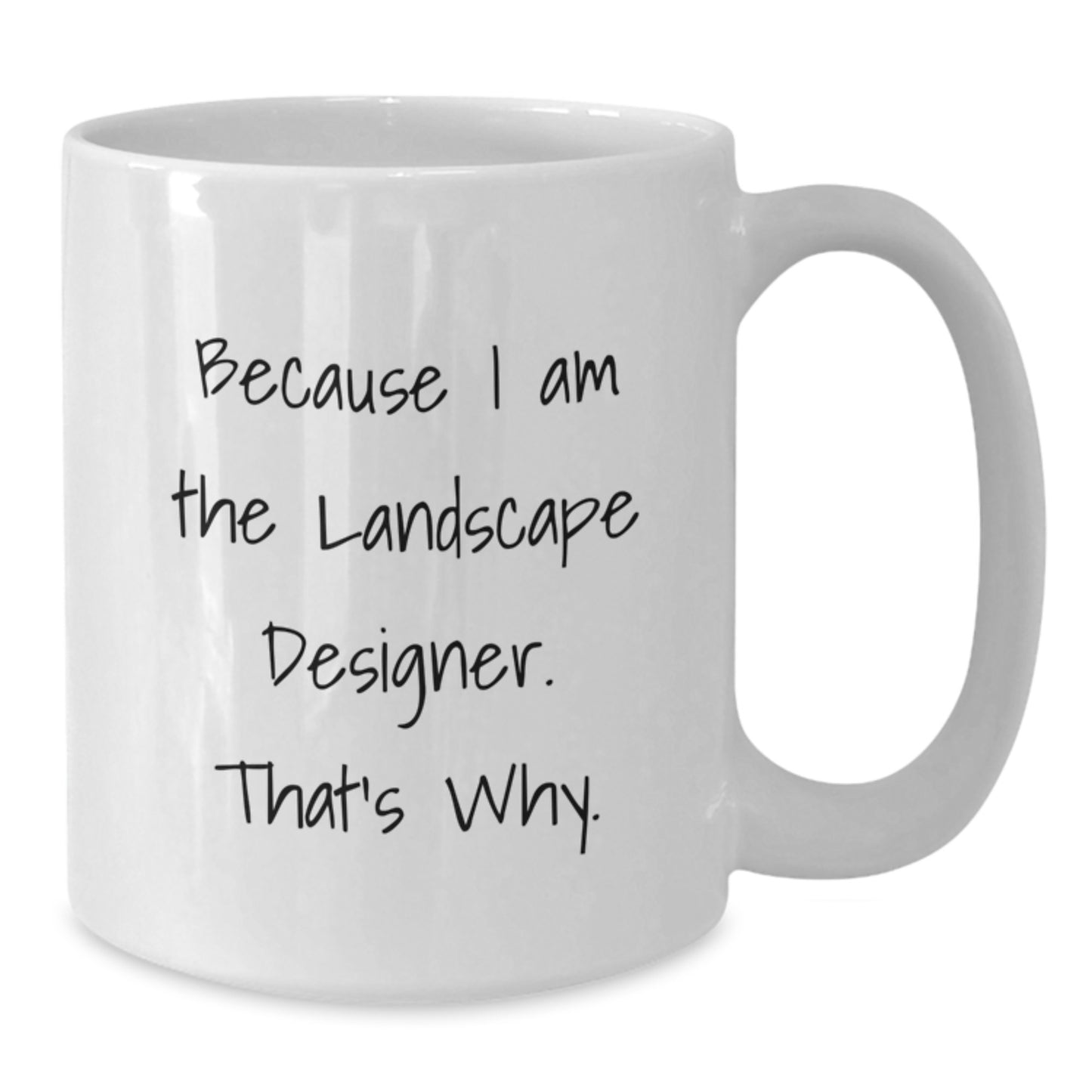 Landscape Designer Christmas White Coffee Mug Funny Quote Gifts from Friends for Men - Additional