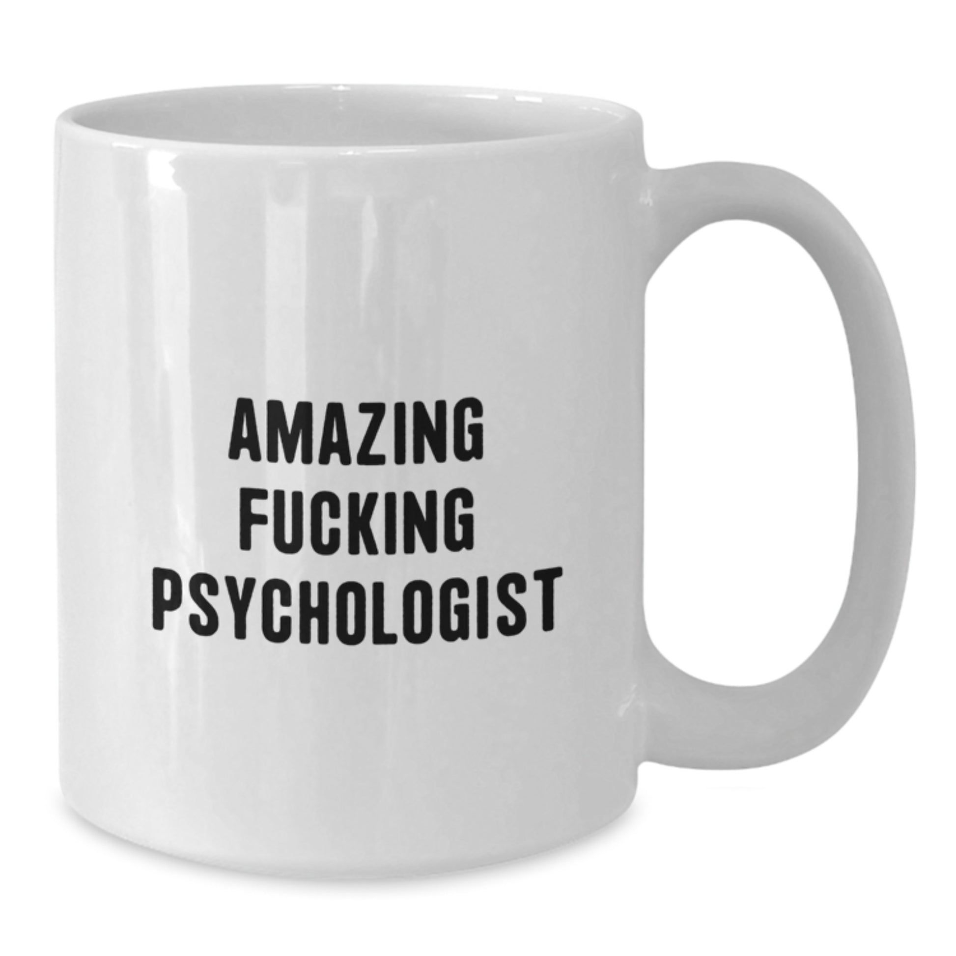 Funny Psychologist Gifts, Amazing F--king Psychologist Mugs for Christmas, White Coffee Mug for Psychologist Friends - Additional