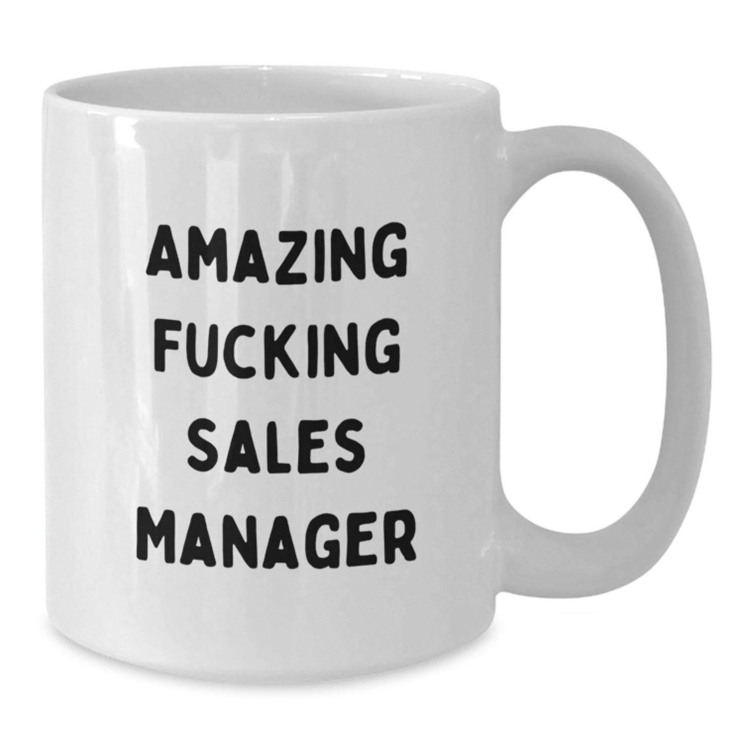 Funny Sales Manager Gifts from Men, White Coffee Mugs for Sales Manager Friends, Amazing F--king Sales Manager Quote Christmas Unique Gifts - Additional