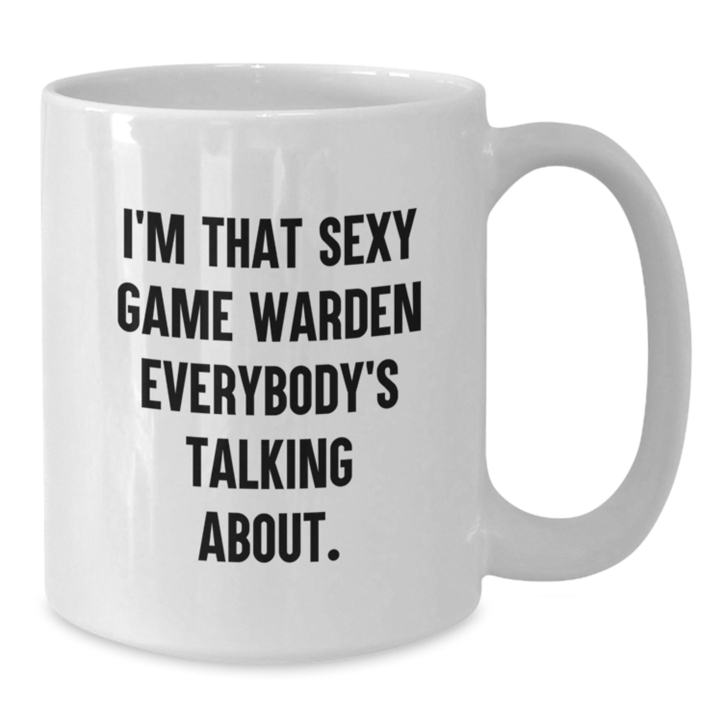 Unique Funny Game Warden White Coffee Mugs Gifts from Friends for Men, Perfect for Christmas Unique Gift Ideas - Additional