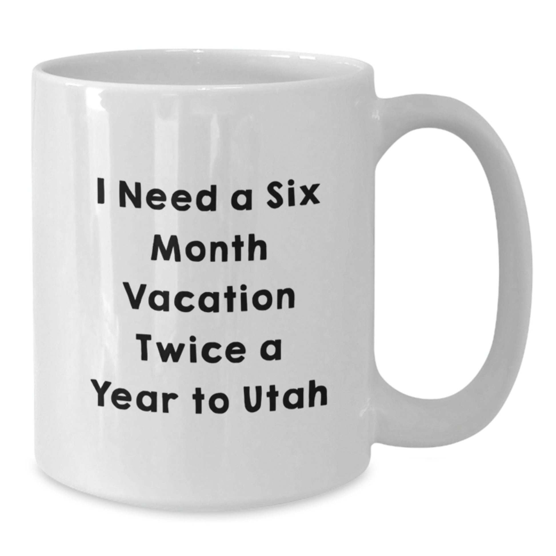 Utah Enthusiast Gifts from Friends to Family White Coffee Mugs for Christmas Unique Presents for Men Women - Additional