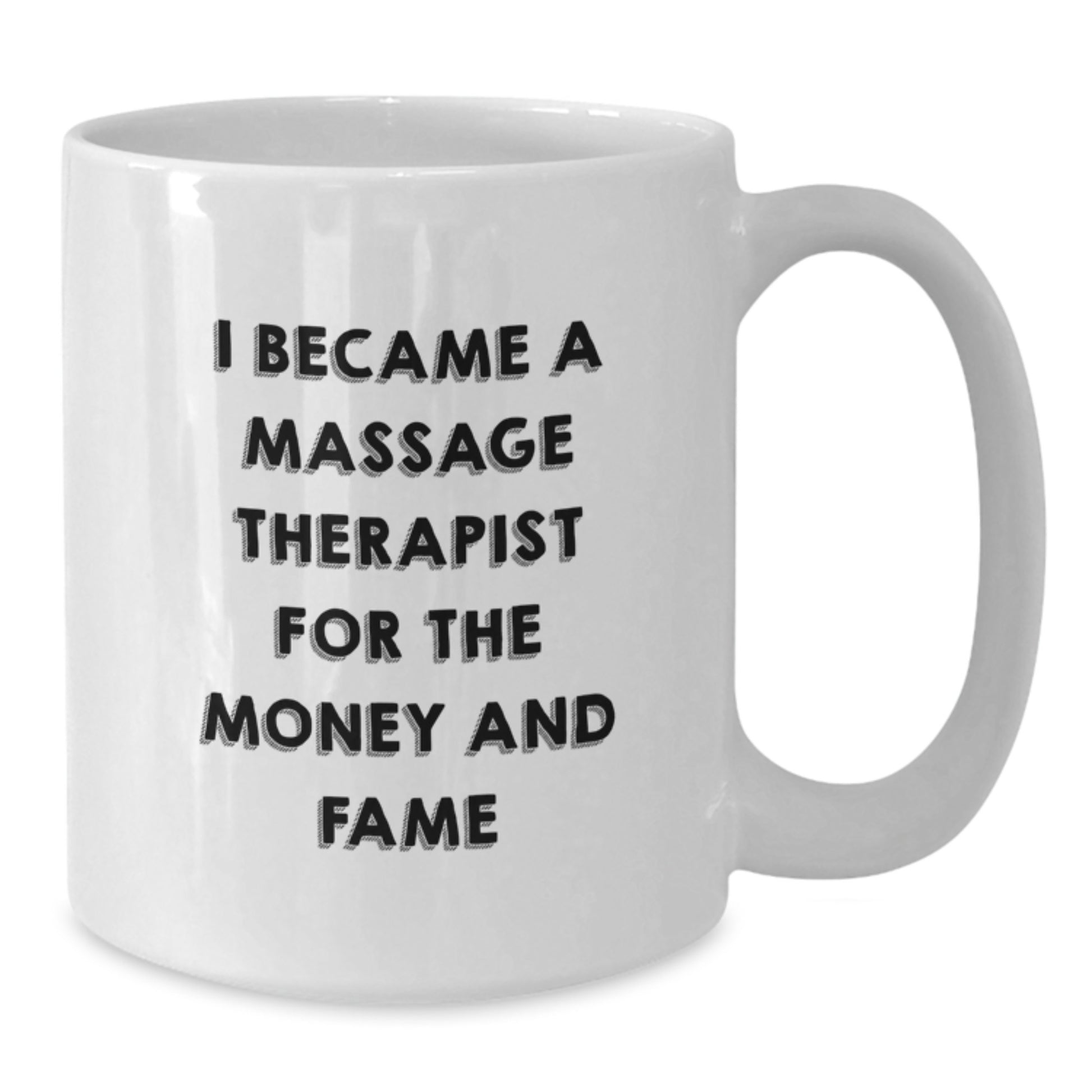 Funny Quotes for Massage Therapist Gifts, Unique White Coffee Mugs, Christmas Memorable Presents from Friends - Additional