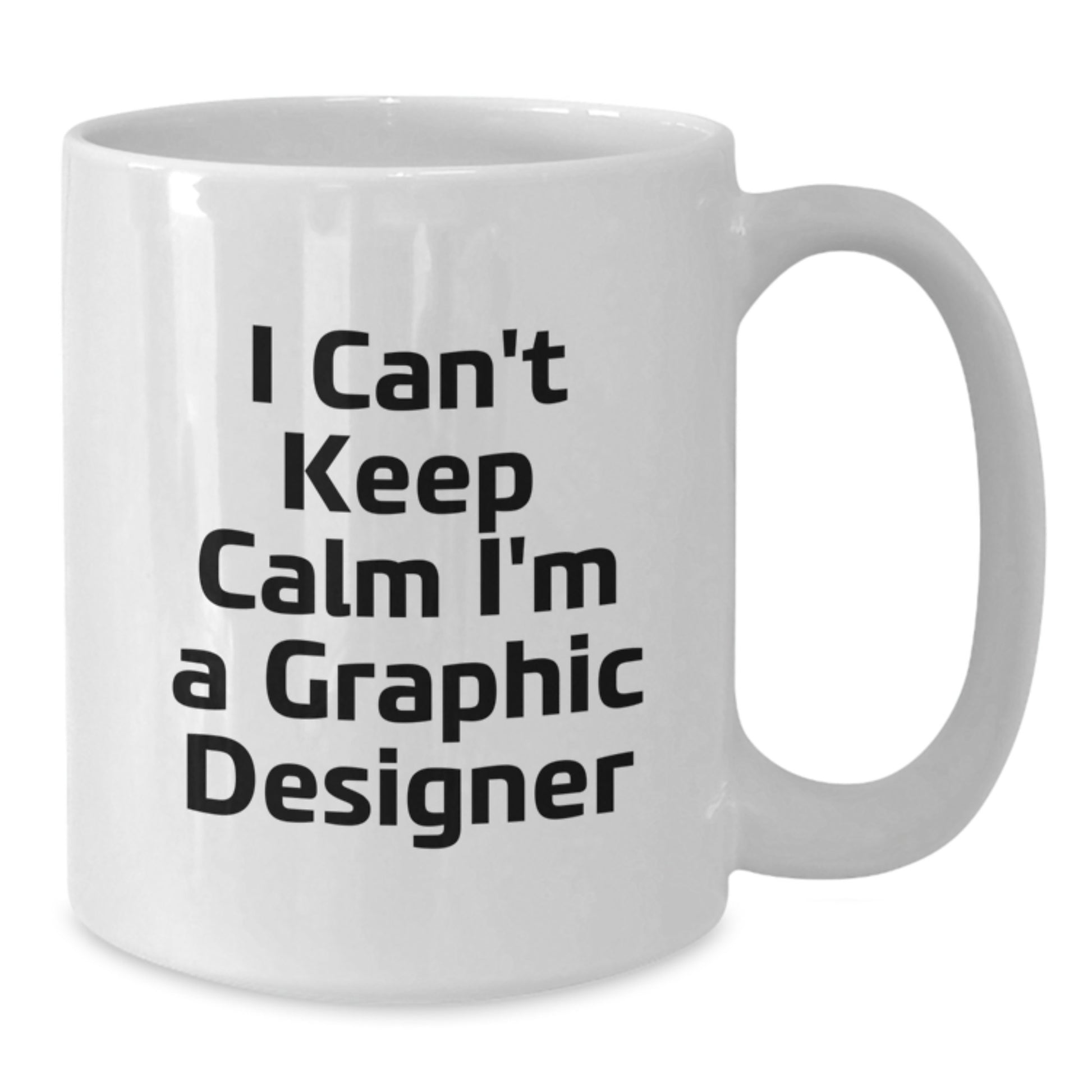 Funny Graphic Designer Gifts, White Coffee Mug, I'm A Graphic Designer, Unique Christmas Unique Gifts from Family to Friends - Additional