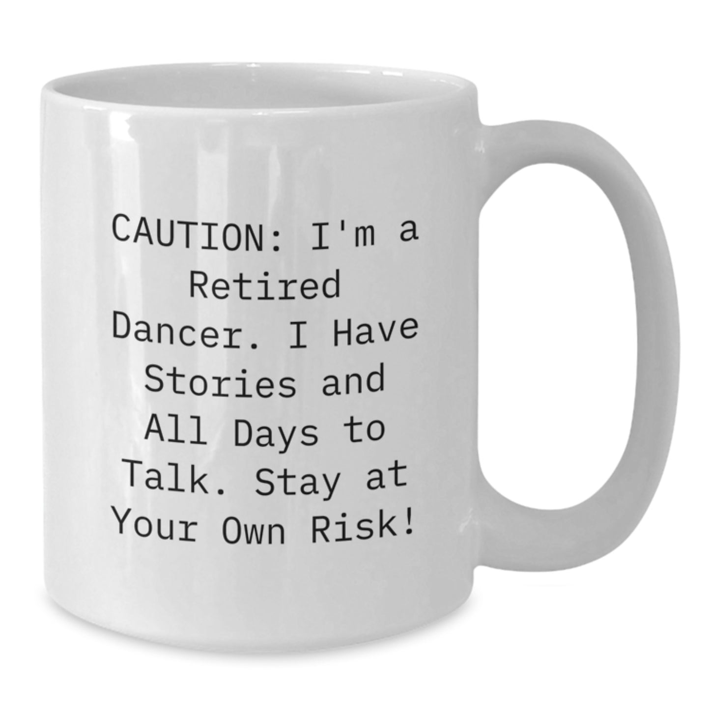 Funny Dancer Gifts for Christmas Unique White Coffee Mugs from Friends to Dancers - Additional