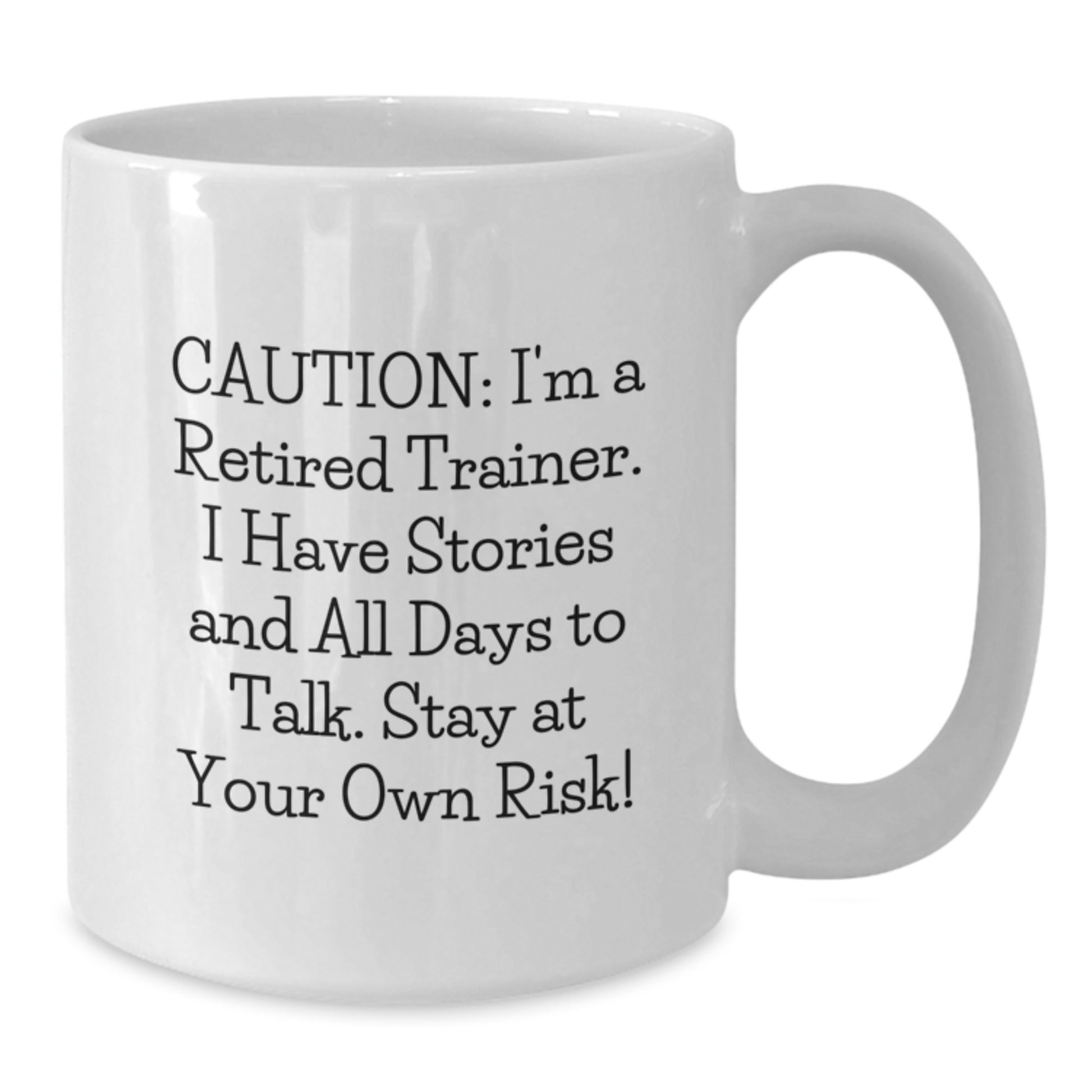 Funny Trainer Gift Ideas for Trainers, Christmas Unique White Coffee Mugs from Friends for Men or Women - Additional