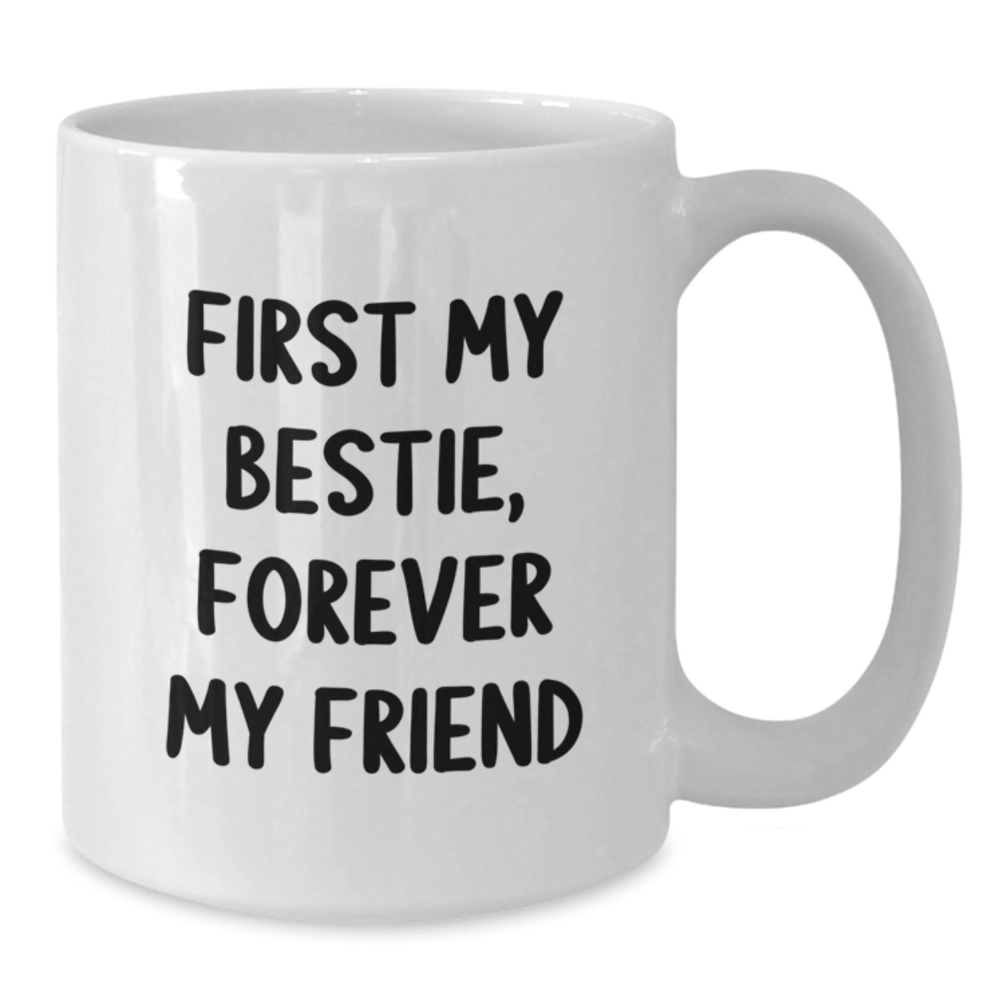 Funny Bestie Gifts, White Coffee Mug, Bestie Quotes, Christmas Unique Gifts from Friends to Bestie - Additional