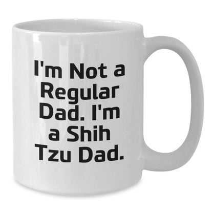 Funny Shih Tzu Dog Lover Gifts from Men to Family for Christmas Unique Mug - Additional