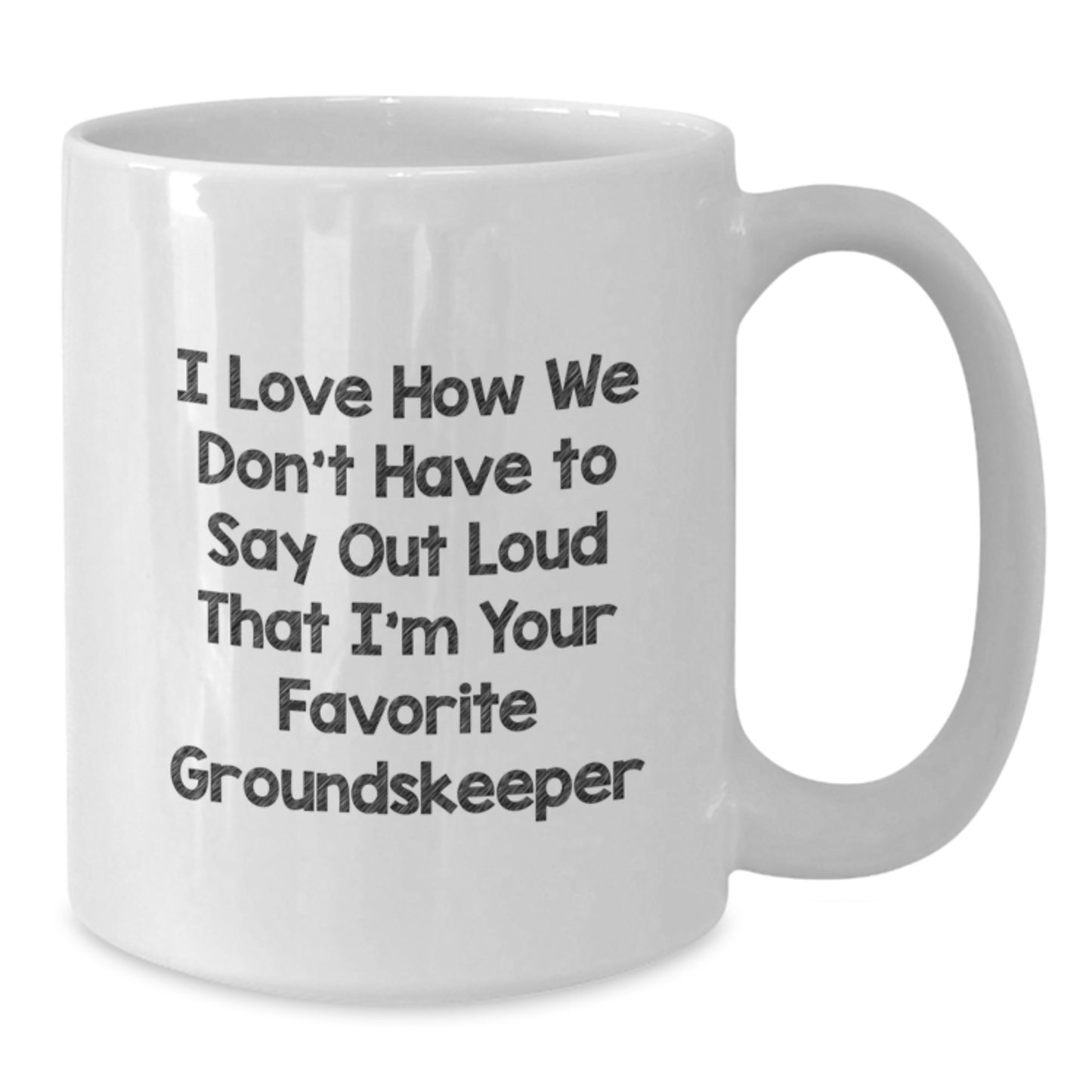 Funny groundskeeper Gifts from Men, Funny White Coffee Mug for groundskeeper, Christmas Unique Gifts for groundskeeper - Additional