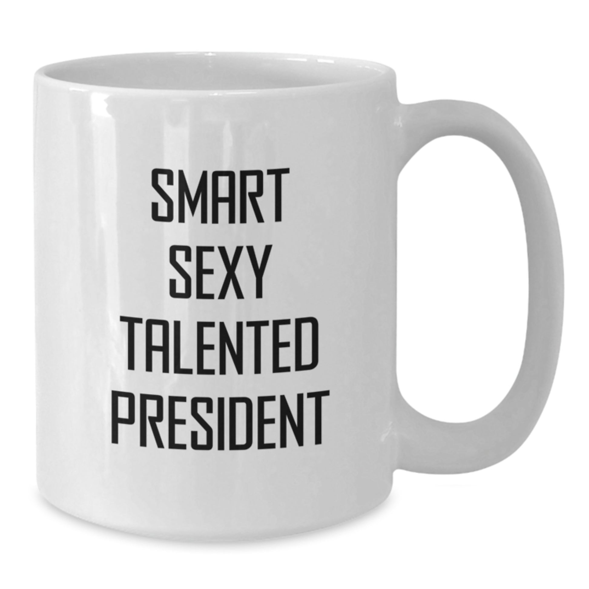 Funny President Quotes Gifts for Men from Friends White Coffee Mugs, Christmas Unique - Additional