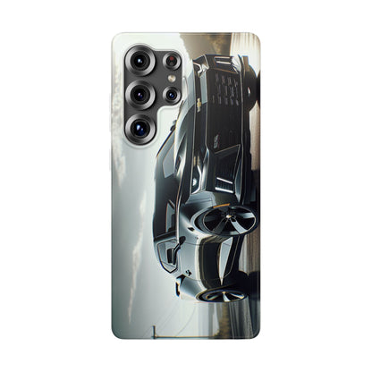 Flexi Phone Case for iPhone & Samsung – 2022 Chevy Camaro SS Car Design Protective Cover