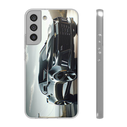 Flexi Phone Case for iPhone & Samsung – 2022 Chevy Camaro SS Car Design Protective Cover