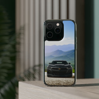 2022 Chevy Camaro SS Clear Phone Case - Ideal for Car Lovers, Outdoor Adventure, Unique Gift for Birthdays, Christmas, Stylish Accessory, Flexi Phone Case for iPhone & Samsung