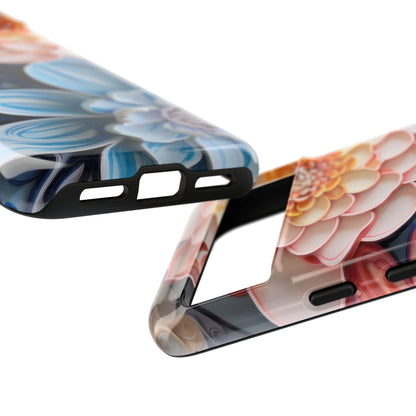 Succulent Phone Case, Echeveria Plant Design - Tough Case, Protective Cover, Cactus Lover Gift, Botanical Phone Accessory