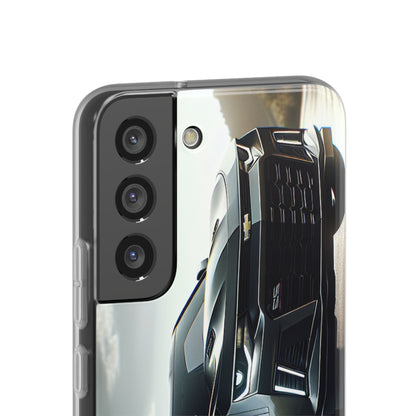 Flexi Phone Case for iPhone & Samsung – 2022 Chevy Camaro SS Car Design Protective Cover