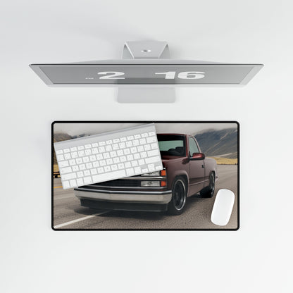 1996 Chevy Pickup Truck Desk Mat – Classic Truck Design Mouse Pad for Chevy Fans