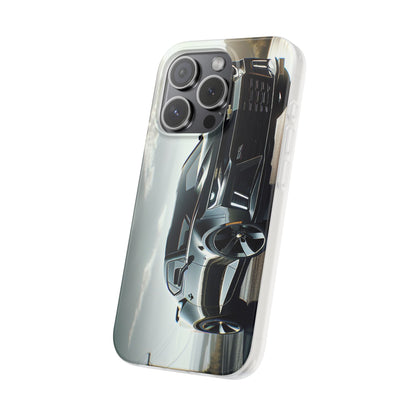 Flexi Phone Case for iPhone & Samsung – 2022 Chevy Camaro SS Car Design Protective Cover