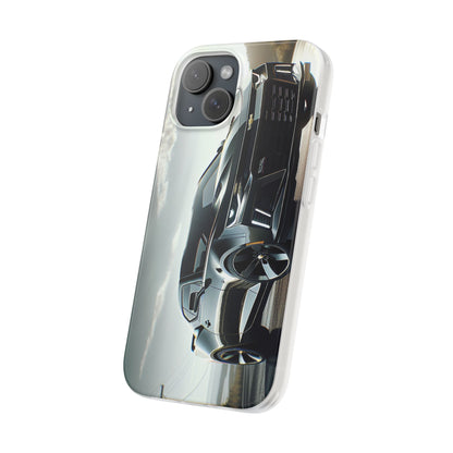 Flexi Phone Case for iPhone & Samsung – 2022 Chevy Camaro SS Car Design Protective Cover