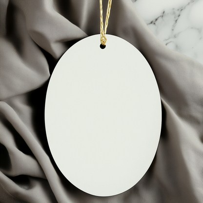 Author's Delight, 'I'm An Author. Not A Magician...' Oval Ornament Gifts from Family, Friends, or Coworkers for Christmas - Image 3