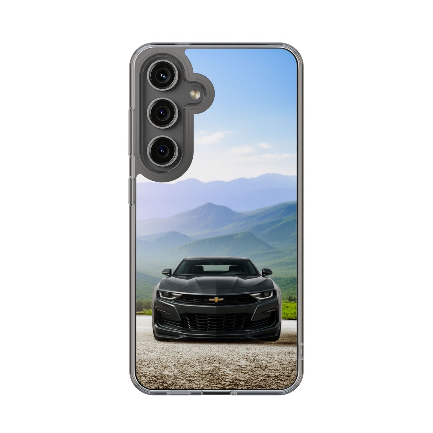 2022 Chevy Camaro SS Clear Phone Case - Ideal for Car Lovers, Outdoor Adventure, Unique Gift for Birthdays, Christmas, Stylish Accessory, Flexi Phone Case for iPhone & Samsung
