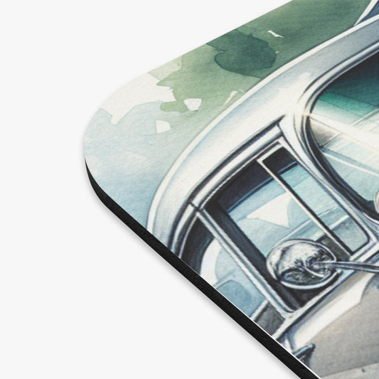 1955 Chevy Bel Air Mouse Pad - Classic Auto Art for Car Enthusiasts, Desk Accessory, Office Decor, Gift Idea, Retro Style - Victory Thru Vision 