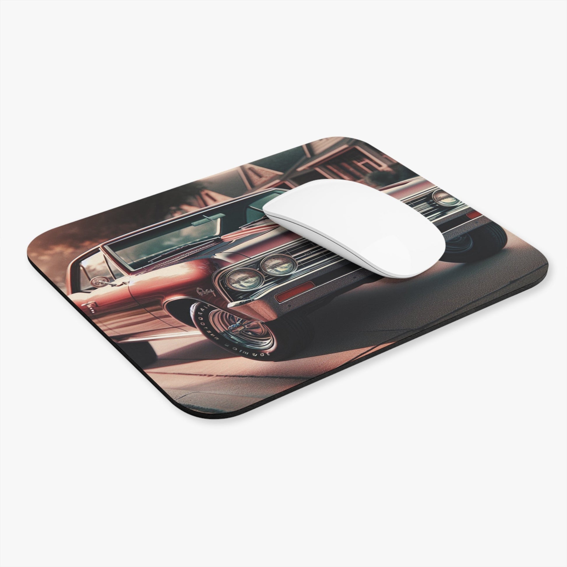 1967 Chevy Chevelle Car Mouse Pad, Classic Auto Desk Accessory, Gift for Car Enthusiasts, Home Office Decor, Computer Mat - Victory Thru Vision
