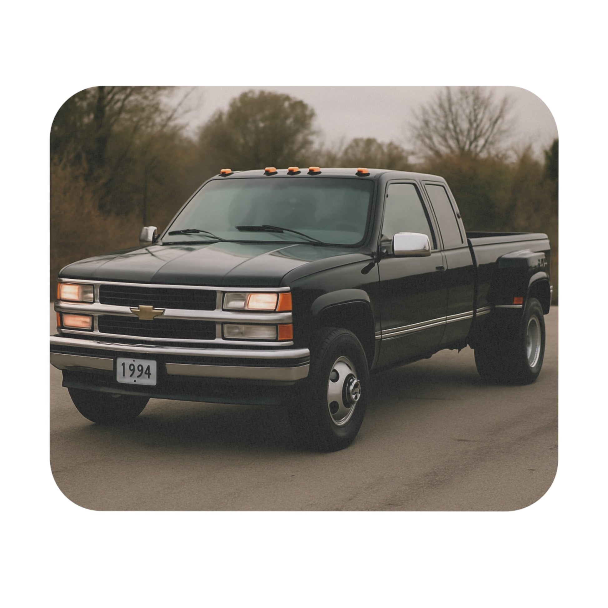 1994 Chevy Dually Mouse Pad - Vintage Truck Design - Victory Thru Vision