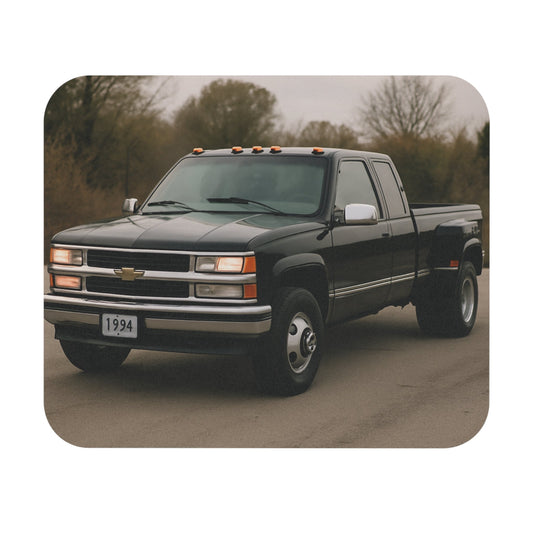 1994 Chevy Dually Mouse Pad - Vintage Truck Design - Victory Thru Vision