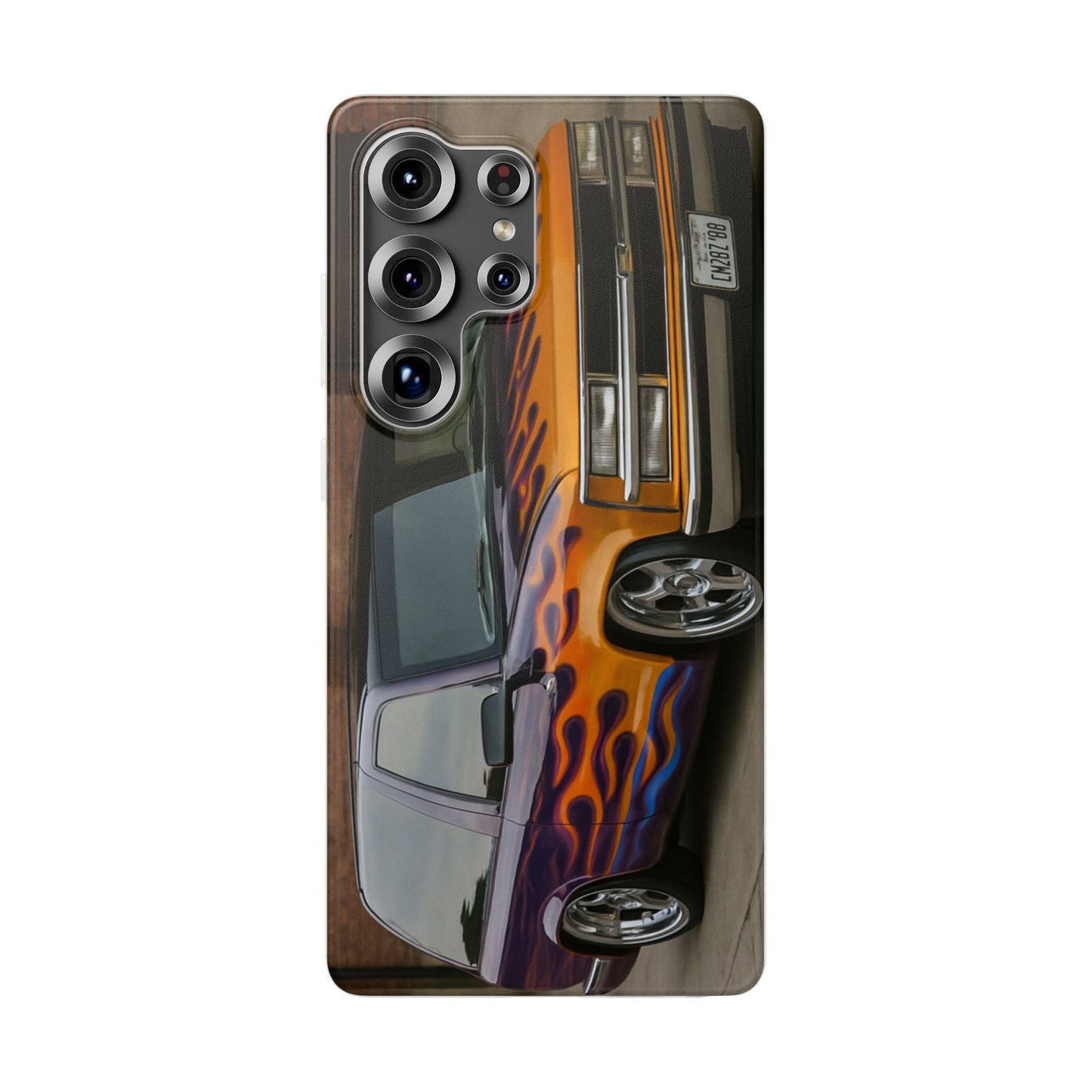 1996 Chevy Tahoe Flame Phone Case - Classic Truck Design - Victory Thru Vision