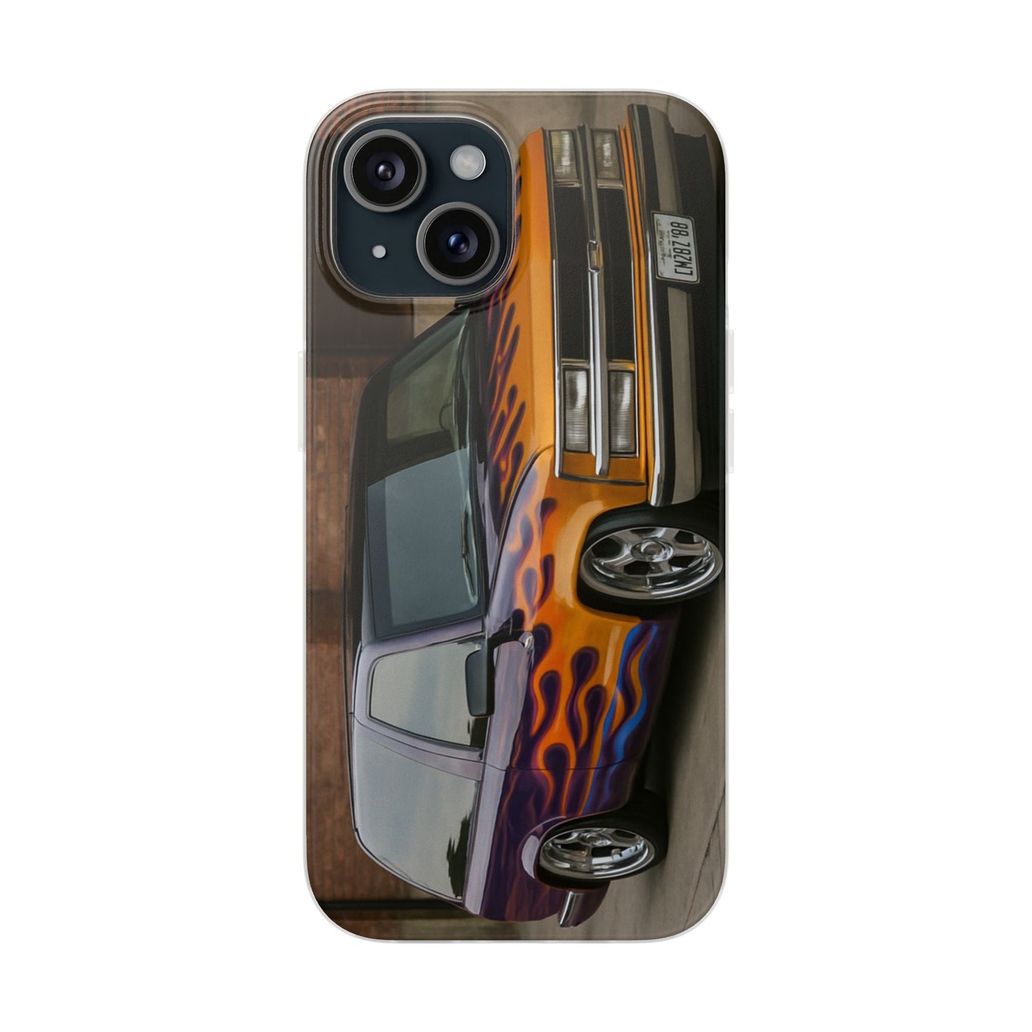 1996 Chevy Tahoe Flame Phone Case - Classic Truck Design - Victory Thru Vision