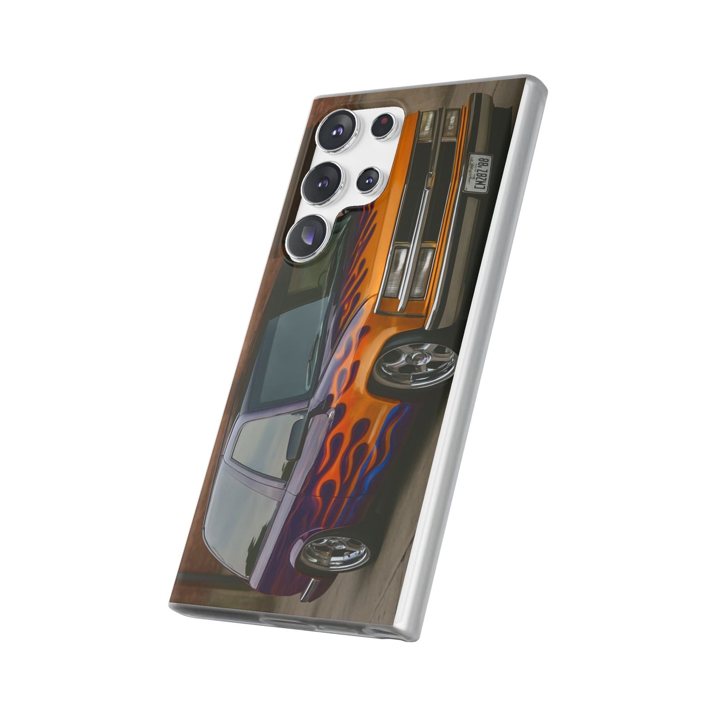 1996 Chevy Tahoe Flame Phone Case - Classic Truck Design - Victory Thru Vision