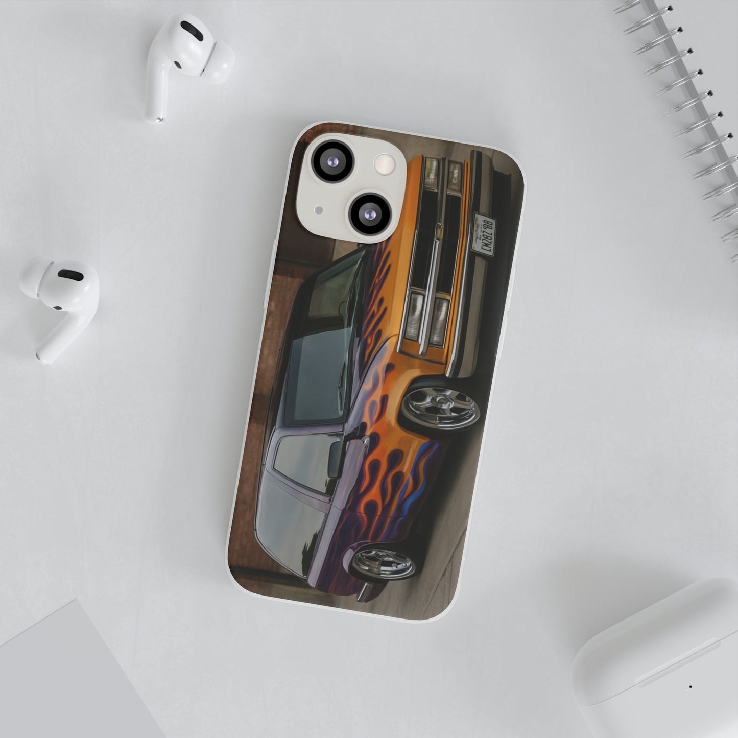 1996 Chevy Tahoe Flame Phone Case - Classic Truck Design - Victory Thru Vision